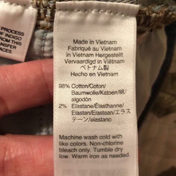 J. Crew 29 High-Rise Cuffed Blue Denim Shorts - Picture 11 of 14